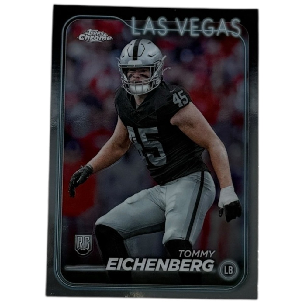 2024 Topps Chrome Tommy Eichenberg ROOKIE #290 - Las Vegas Raiders